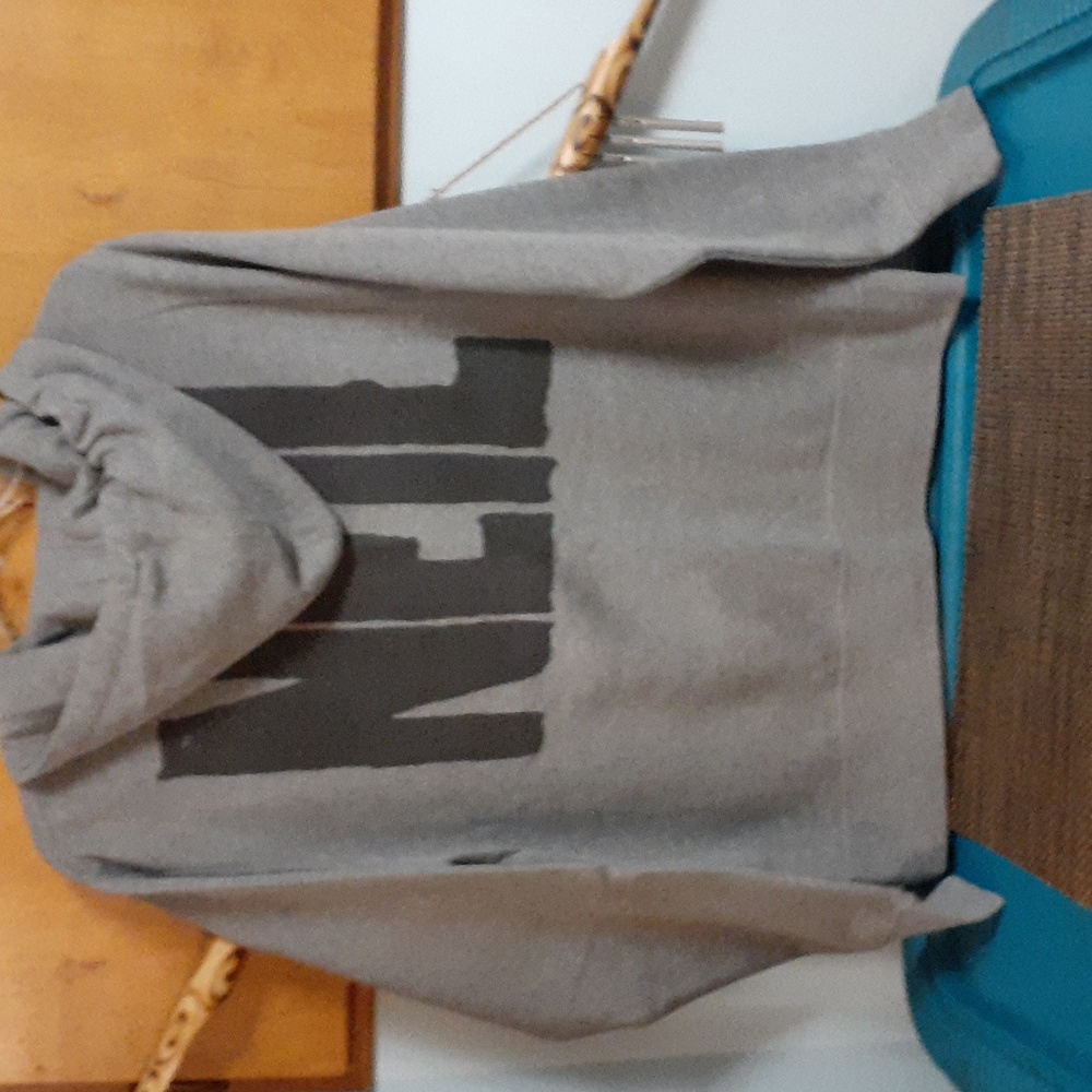 neil young crazy horse adult med. grey hoodie - Picture 3 of 4